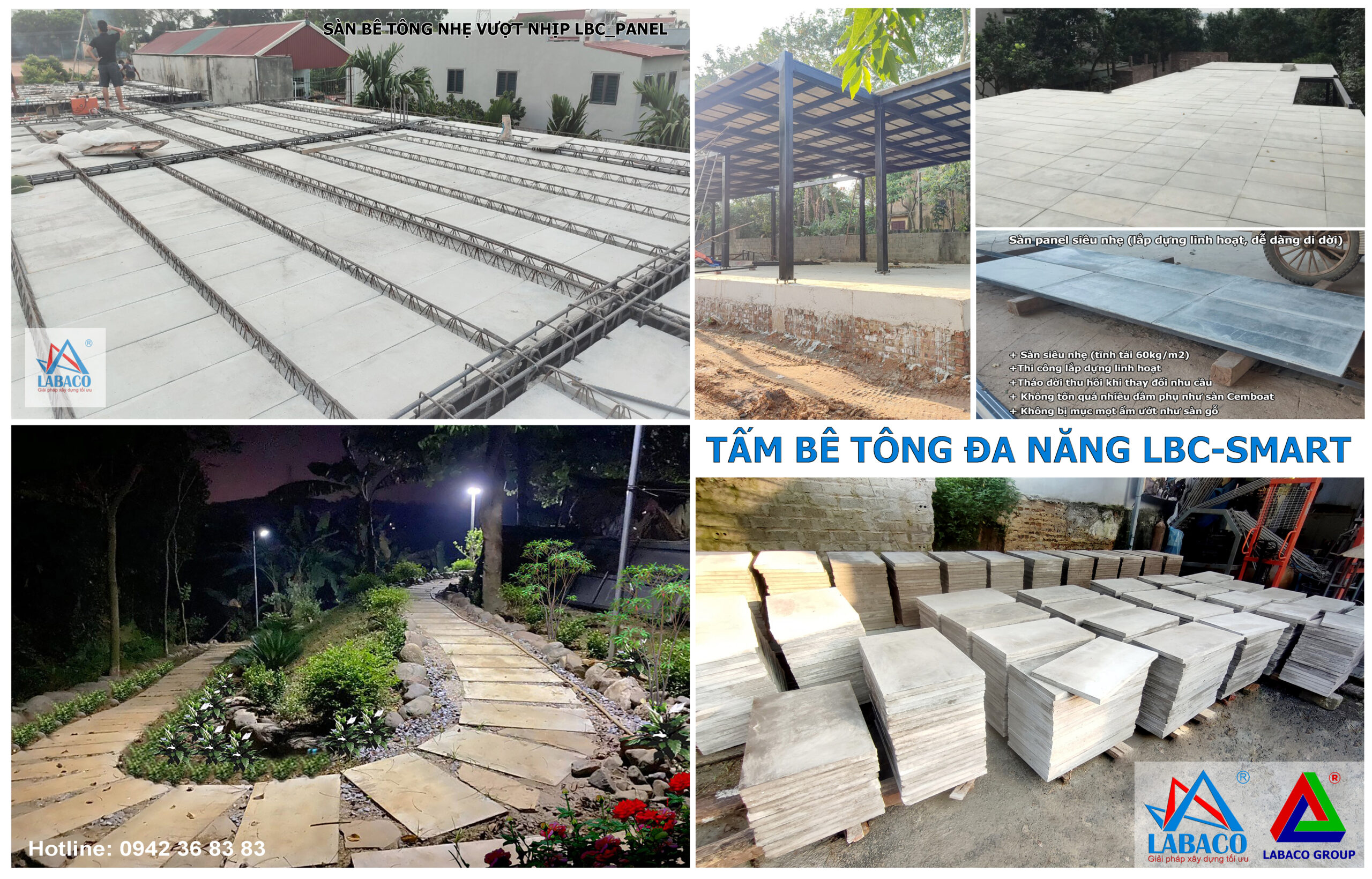 LBC – Smart Tấm bê tông đa năng